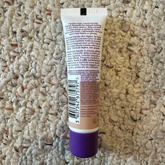 Rimmel London Stay Matte Liquid Mousse Foundation 200 Soft Beige Liquid 1 oz NEW - Picture 5 of 6